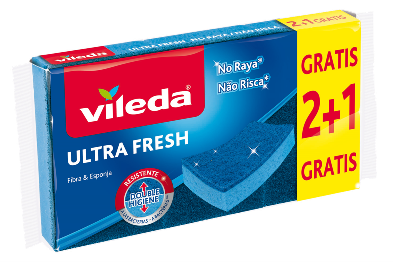Esfregão Esponja Ultrafresh Não Risca 2+1 Esfregão Esponja Ultrafresh Não Risca 2+1 GRÁTIS
